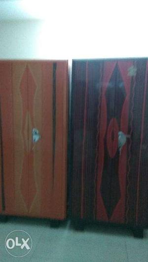 [hyderabad]--move out sale--metal almirahs set of two
