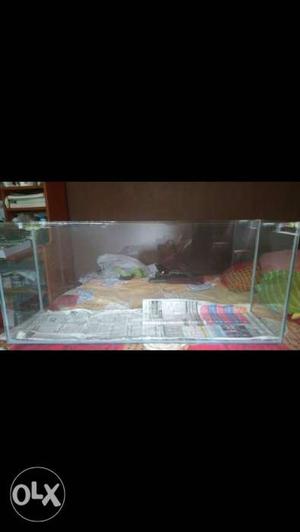 3.5 feet big fish tank 5mm unused new