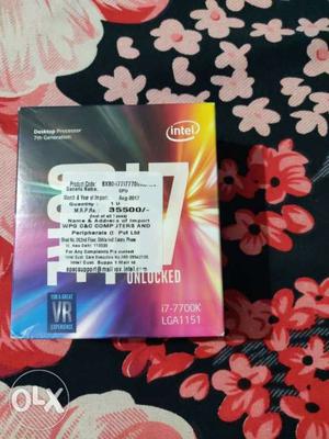 Intel Core I7 Box