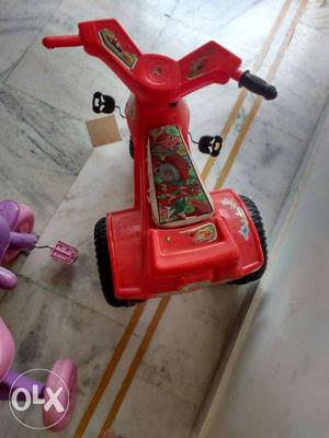 Kids cycles and car for sale