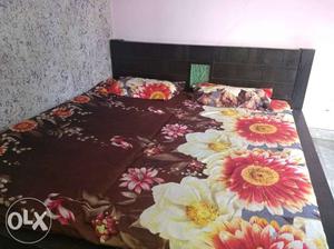 King size double bed with mattress