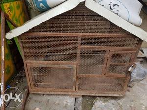New Heavy metal bird cage for sale 3ft ×3ft×3ft