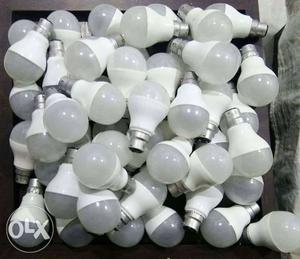 Pile Of White LED Bulbs