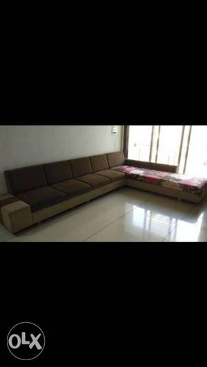 Shree Krishna Furniture New sofa set with a