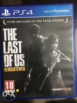 Sony PS4 The Last Of Us Remastered Game Case