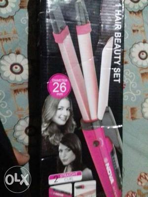 2 in 1 HAIR BEAUTY set (curl & straight)