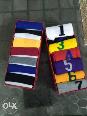 7 pair cotton socks