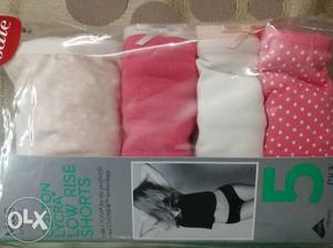 Brand new 4pc pack of M&S shorts