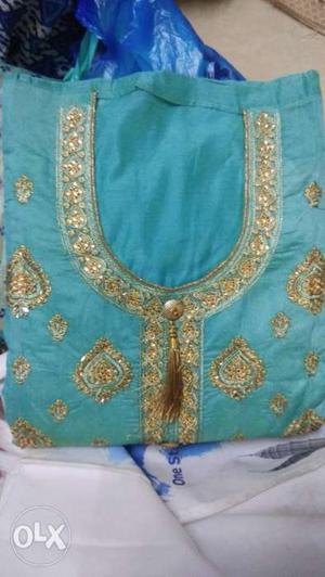 Chandri Cotton Materials Color Green