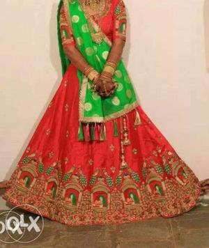 Designer Chaniya choli for wedding