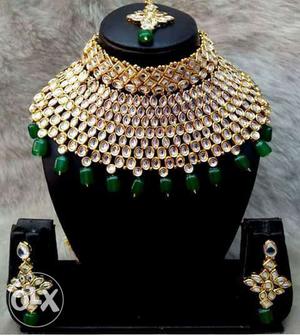 Designer bridal look jewellery