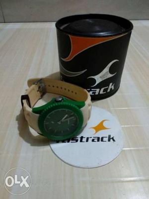 FasTrack green dile watch PP16
