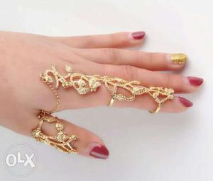 Finger ring (gold, silver) new & stylish