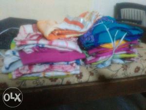 Fix price cotton satin fabric Kurti 50 ek saath