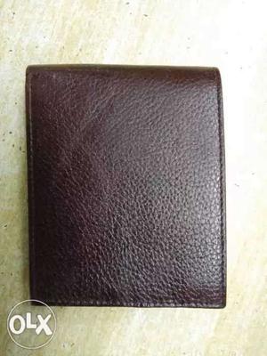 Gents wallet brown NDM leather life long purse
