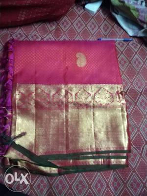 Kancheepuram silk just 15 days old interested