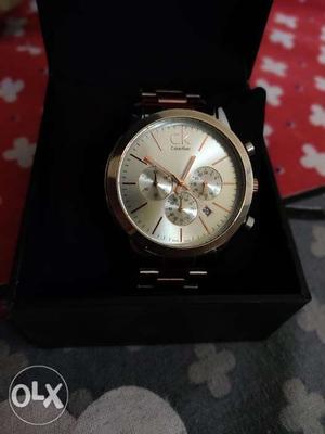 Mens watch ck like new condition with original box