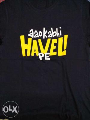 New Aao Kabhi Haveli Pe T-shirt Medium Size