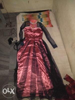 New gown for girl free size s size and m size its