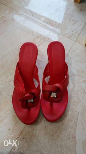 Pair Of Red Wedges