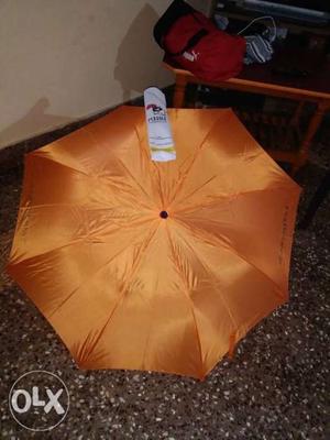 Penguin company orange colour umbrella unuse new