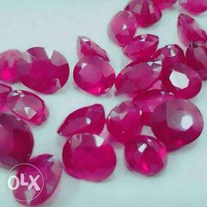 Pink Gemstone Lot