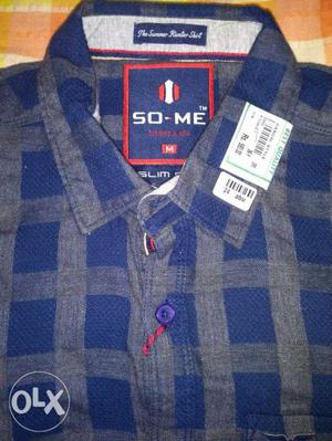 SO-ME brand shirt..Medium size not even once used.