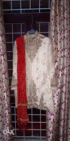Sherwani for wedding only one time use. purchase