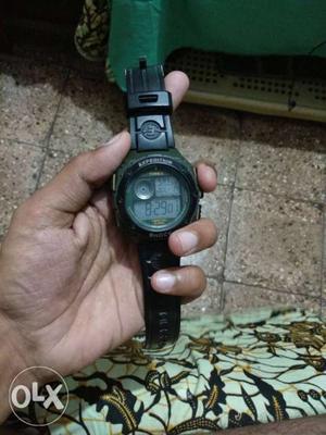 Timex Black And olive green shock proof Digital Watch