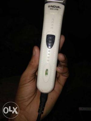White And Gray Corded Hair trimmer new