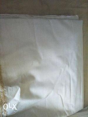 White and Grey material for Kurta or shirt