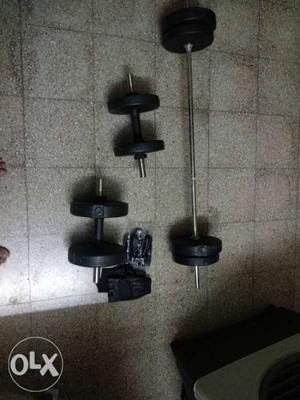 20 kg dumbell sets with all accessories