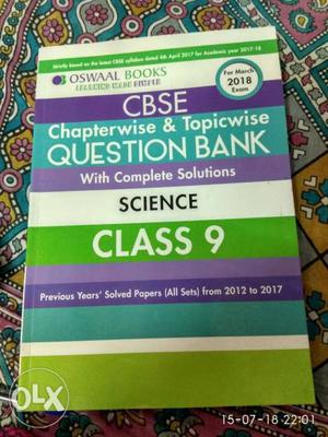 9th CBSE question bank of science