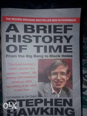 A Brief History Of Time By Stephen Hawking Book