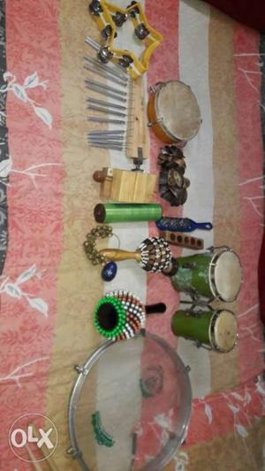 Acoustic percussion instruments good condition