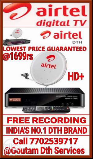 {{Airtel Dth Dhammaka Offer}}New Connections at Just rs