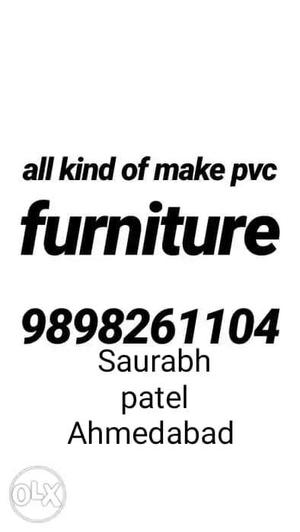 All Kind Of Make Pvc Furniture Service