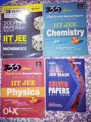 Arihant JEE previous year questions (4 books)