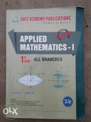 B.E.(Engineering) Applied Mathematics-1 Question Bank (Q.B.)