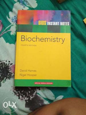 Bios Instant Notes Biochemistry Book