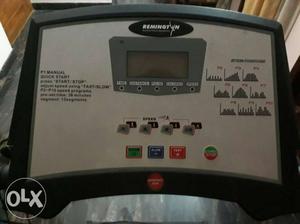 Black And Gray Dunlop Treadmill