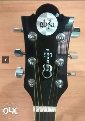 Black GB&A Guitar Hadstock