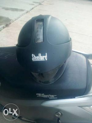 Black Steelbird Full-face Helmet