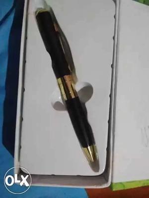 Black Twist Pen With Box