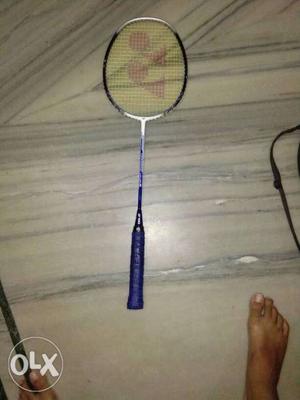 Blue And Red Badminton Racket