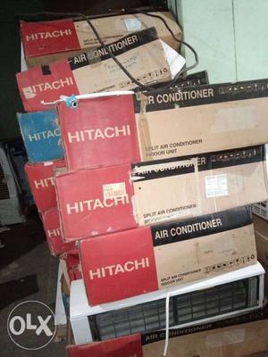 Brand new Hitachi 1.5 tone 3* split ac at only
