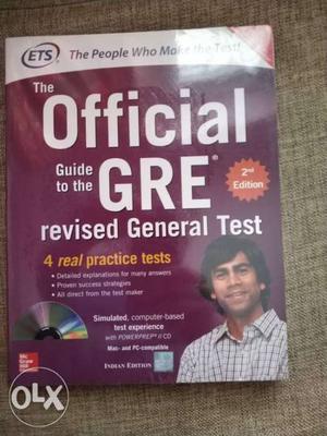 Brand new The Official Guide to Gre Textbook(including cd)