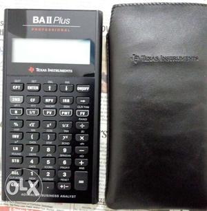 CFA Calculator BA ll Plus Professional Texas Instruments