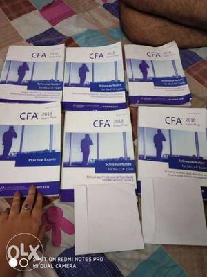 CFA level  shwezer notes and Arif irfanullah videos