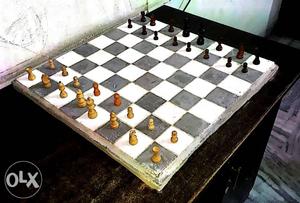 Concrete Chess Board 2×2 feet/  inch